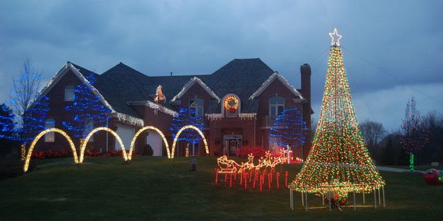 Christmas Light Display